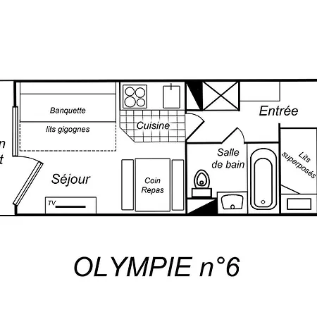 アパート Olympie I - Bien Expose, Commerces Et Jardin D'enfants Proches Mae-7699 Les Allues